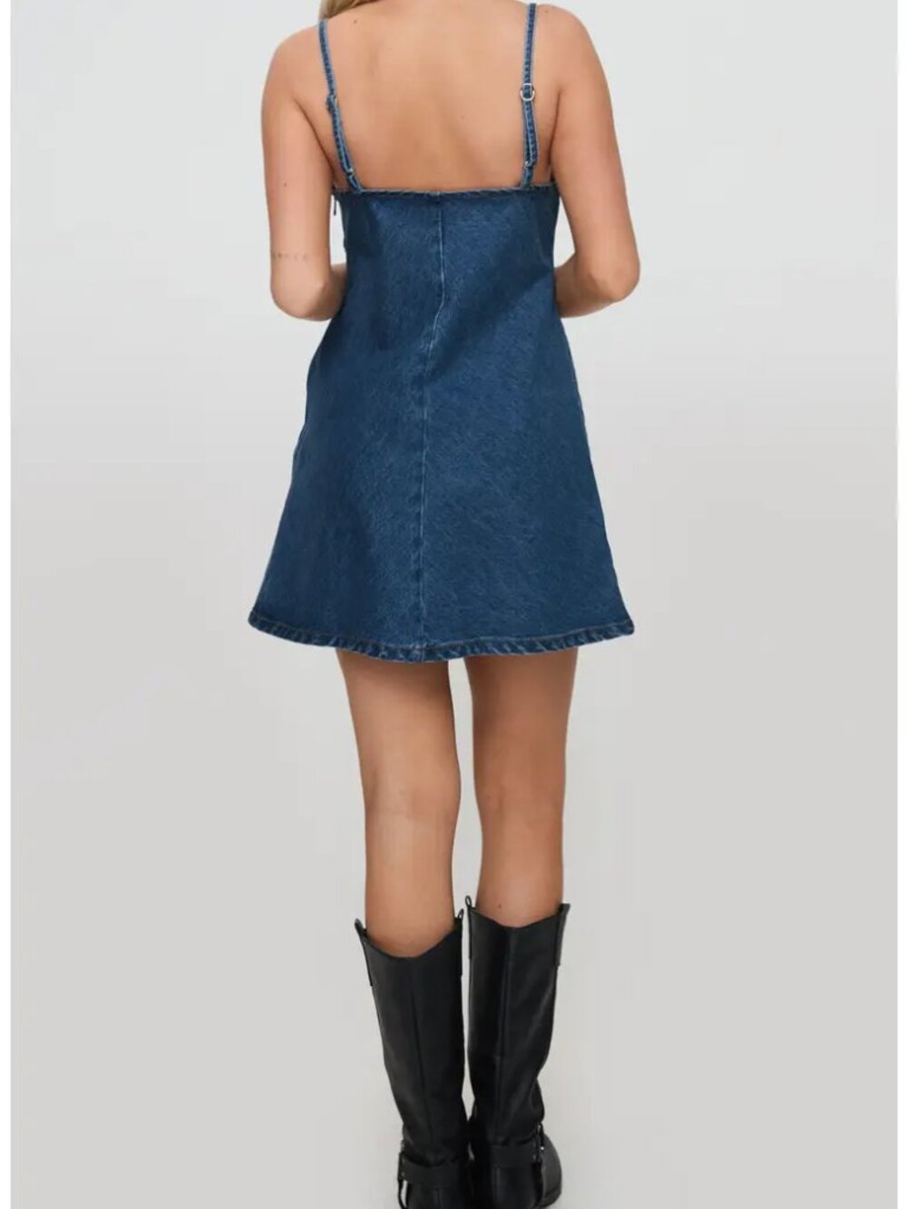 Princess Polly Denim Dress, NWT - Picture 2 of 7